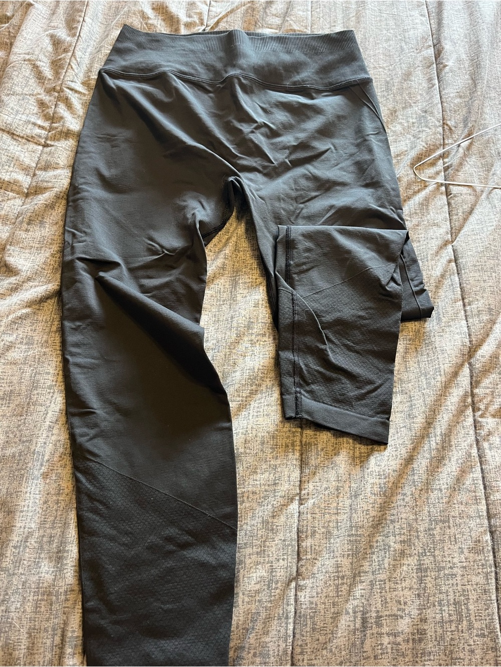 lululemon athletica Black High-Waist Workout Leggings